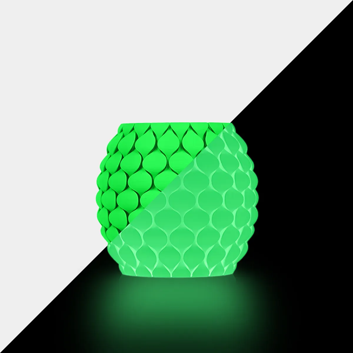 Пластик Sunlu PLA GLOW IN THE DARK темно-зеленый 1.75 мм 1 кг