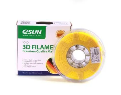 Катушка пластика ESUN PLA 1.75 мм 1кг., желтая