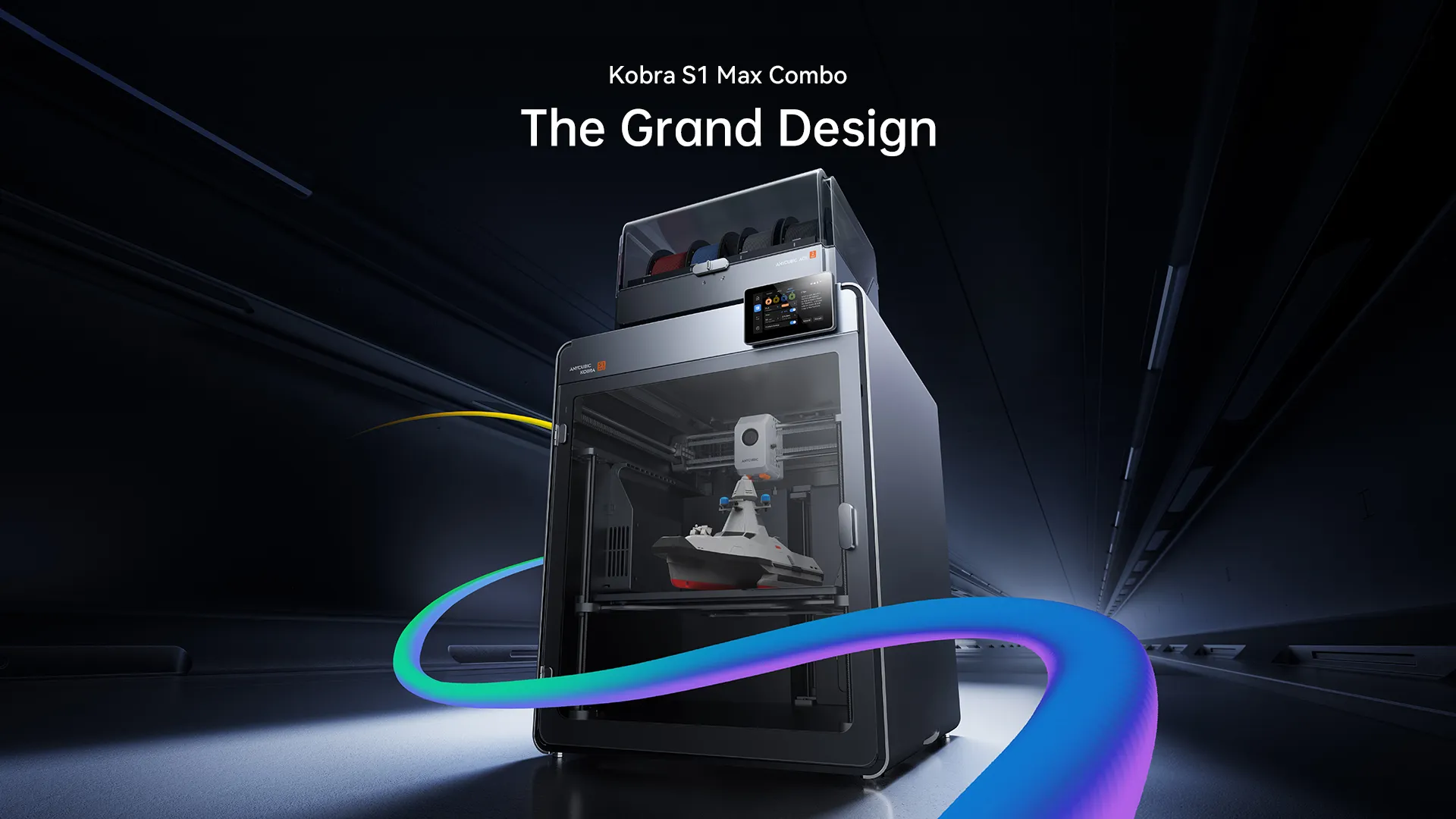 3D принтер Anycubic Kobra S1 Max Combo