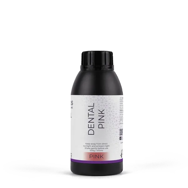 Фотополимер HARZ Labs Dental Pink, розовый (0,5 кг)