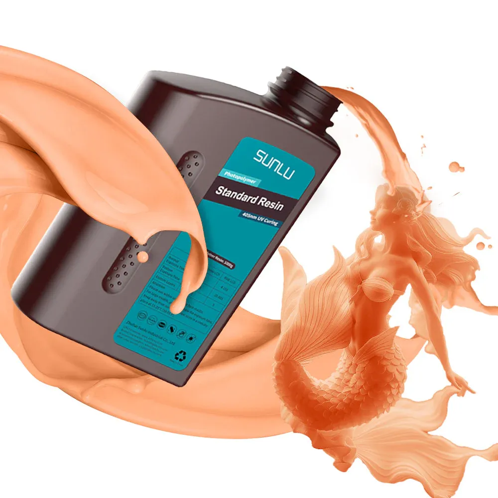 Фотополимер SUNLU Standard Resin 1л Оранжевый
