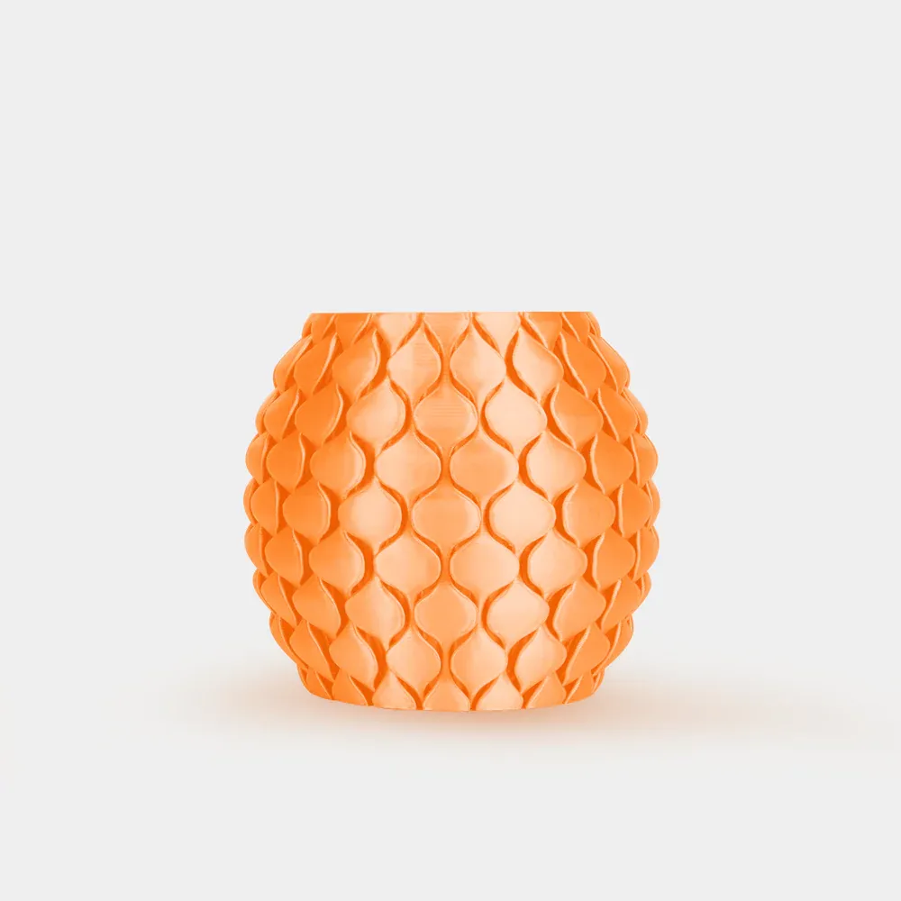 Пластик SUNLU для 3D принтера Silk PLA+ 1.75 Оранжевый 1 кг