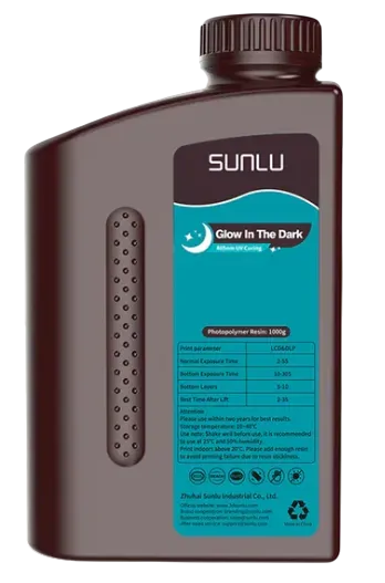 Фотополимер SUNLU Glow In The Dark Resin 1л Оранжевый