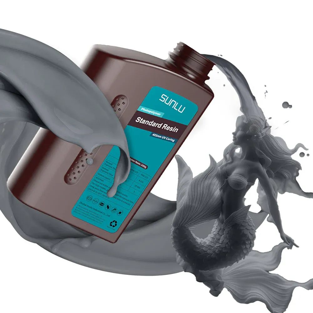 Фотополимер SUNLU Standard Resin 1л Темно-серый