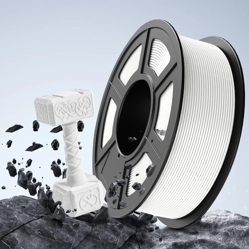 ABS пластик SUNLU для 3D принтера 1,75 Белый 1 кг