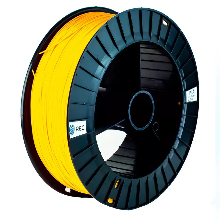 PLA пластик REC 1.75мм золотой 2кг