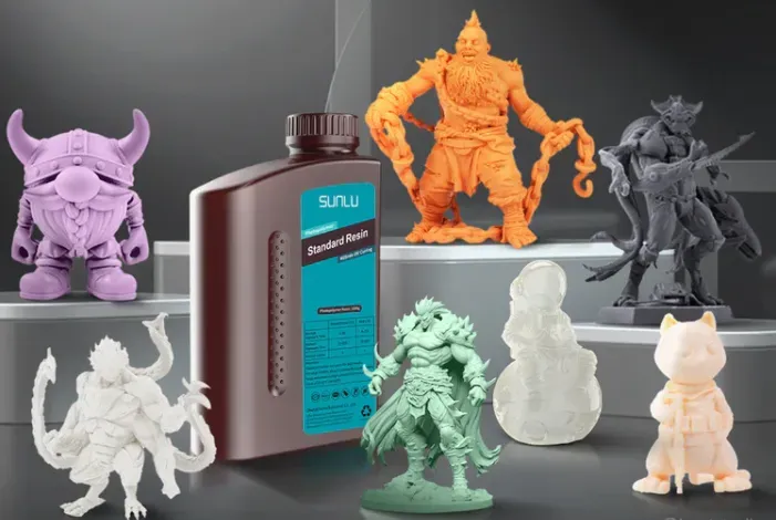 Фотополимер SUNLU Standard Resin 1л Solid Black