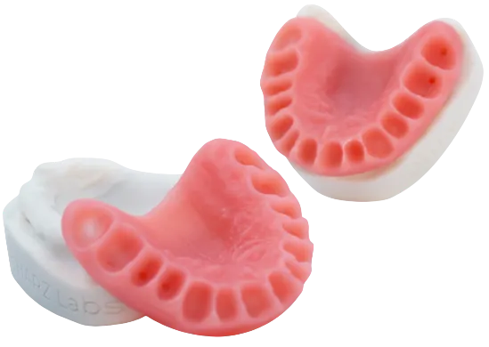 Фотополимер HARZ Labs Dental Pink, розовый (0,5 кг)