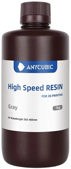 Фотополимер Anycubic High Speed Resin, серый (1 кг)