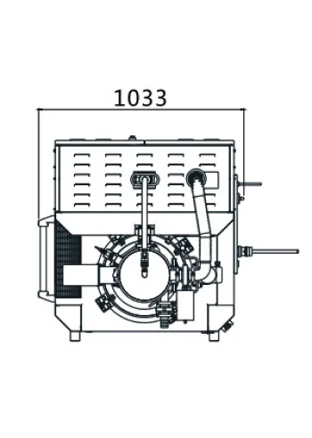 Пневмотранспортер с блоком просеивания порошка TOP TVS-400