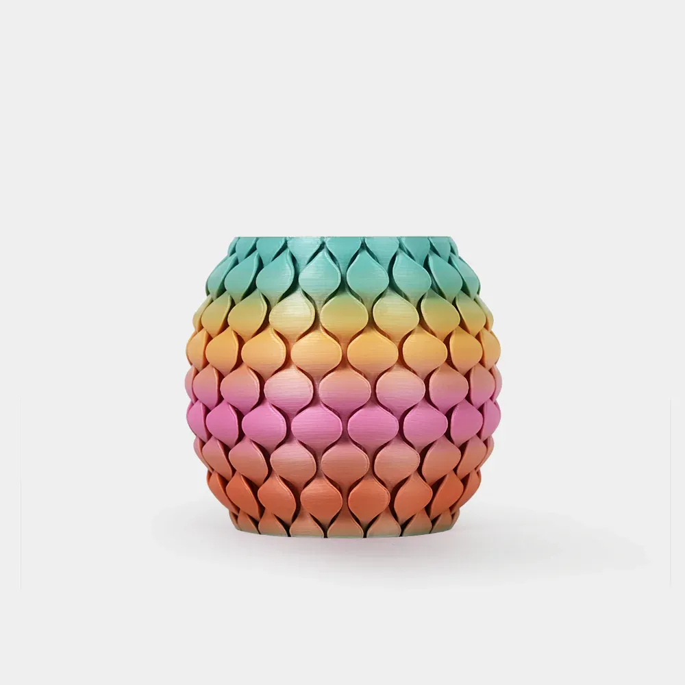 Пластик SUNLU для 3D принтера Silk PLA+ 1.75 Rainbow 05 1 кг