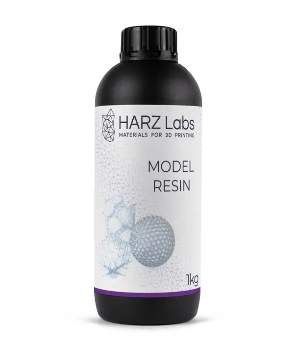 Фотополимер HARZ Labs Model Resin, прозрачный (1 кг)