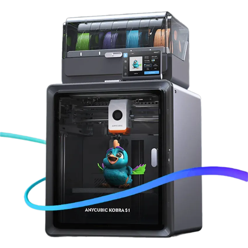 3D принтер Anycubic Kobra S1 Combo