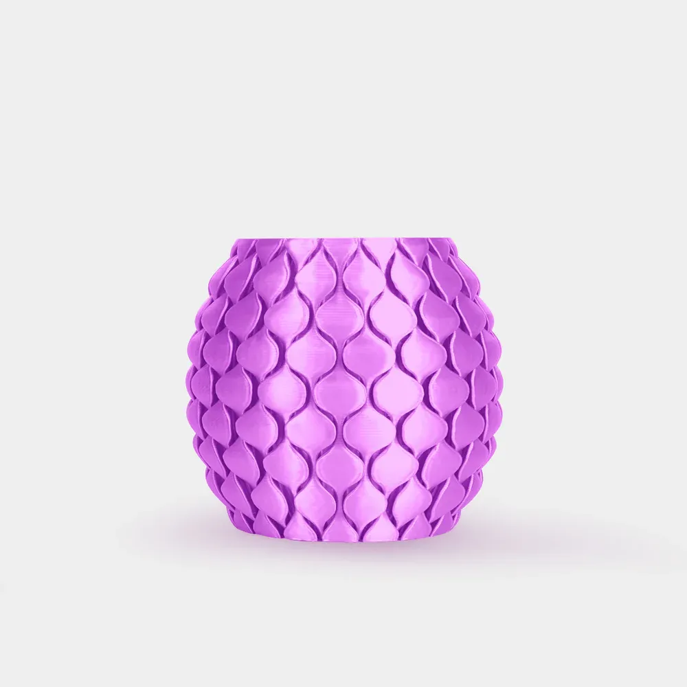 Пластик SUNLU для 3D принтера Silk PLA+ 1.75 Фиолетовый 1 кг