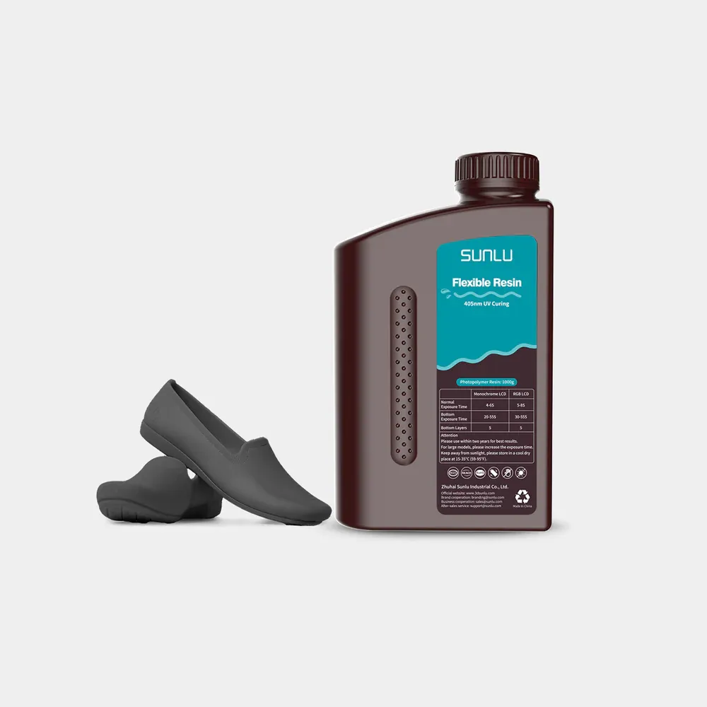 Фотополимер SUNLU Flexible Resin Черный 1л