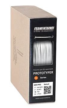 Пластик Filamentarno! SBS PRO Белый, 750 г