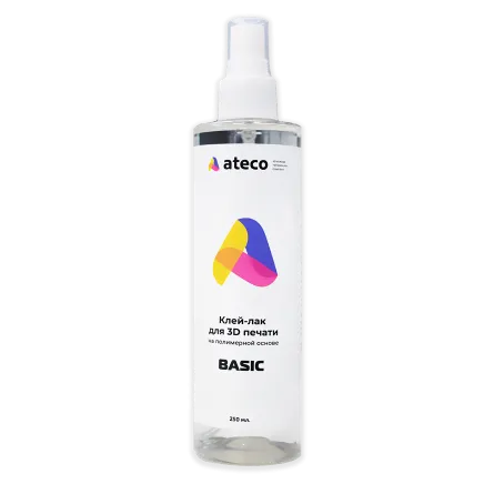 Клей-лак для FDM-печати ATECO Basic 250 мл