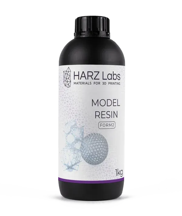 Фотополимер HARZ Labs Model Resin Form2, прозрачный (1 кг)