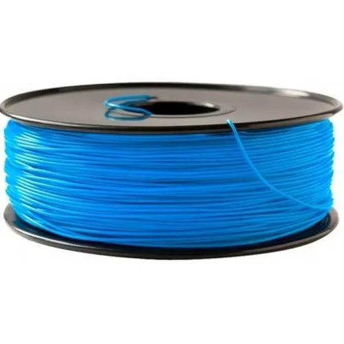 PLA+ пластик SolidFilament 1,75 мм 1 кг флуоресцентный синий
