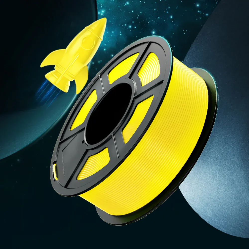 High-Speed PLA пластик SUNLU для 3D принтера 1,75 Желтый 1 кг