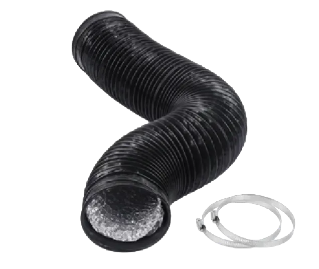 Гибкий воздуховод Тайфун Ø102 мм, длина 3м, 2 хомута в комплекте