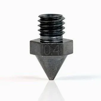 Сопло стальное 0.4 мм. с покрытием WS2 для 3D принтера Raise3D Pro2/Pro2 Plus/E2/Pro3/Pro3 Plus (3.01.1.999.060A01)