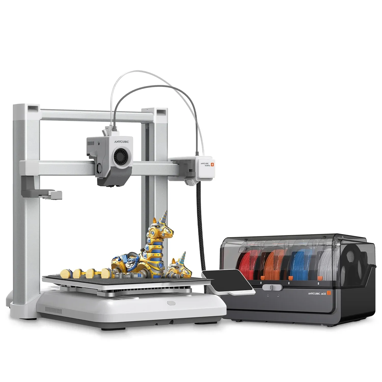 3D принтер Anycubic Kobra 4 Combo + ACE 2 Pro