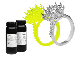 УФ фотополимер XYZPrinting - Выжигаемый F1 (2х500мл)