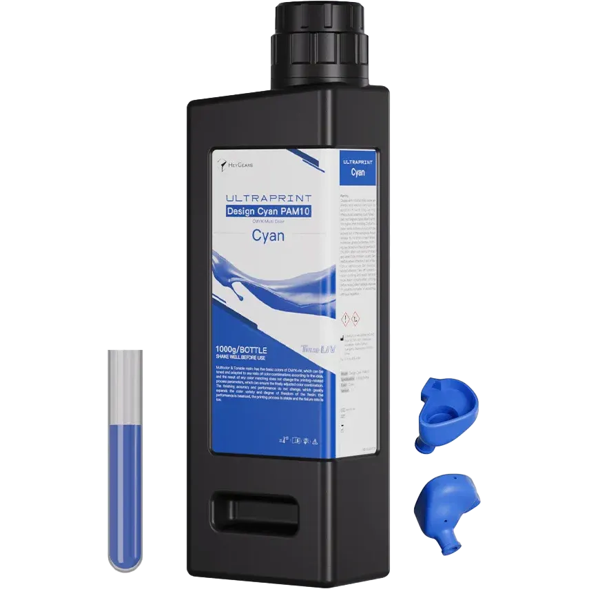 Фотополимер HeyGears UltraPrint-Design Cyan PAM10