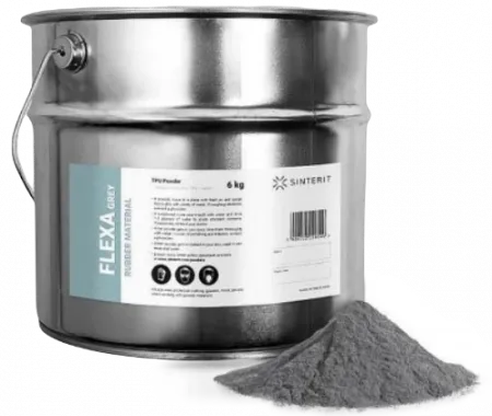 Порошок для 3D печати Sinterit FLEXA Grey 6 кг