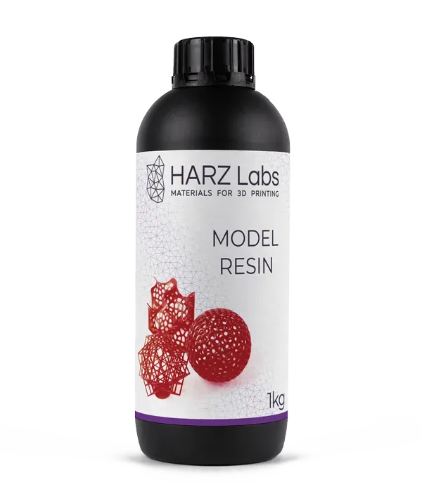Фотополимер HARZ Labs Model Resin, вишневый (1 кг)