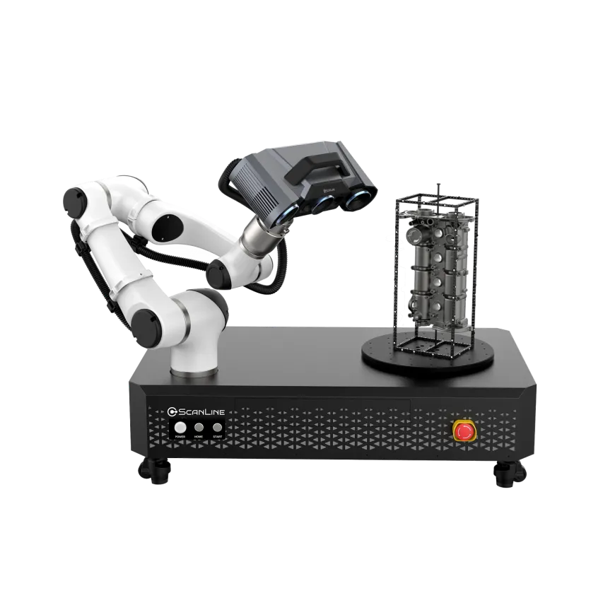 Роботизированная автоматизированная система 3D-контроля ScanLine RobotScan Q12