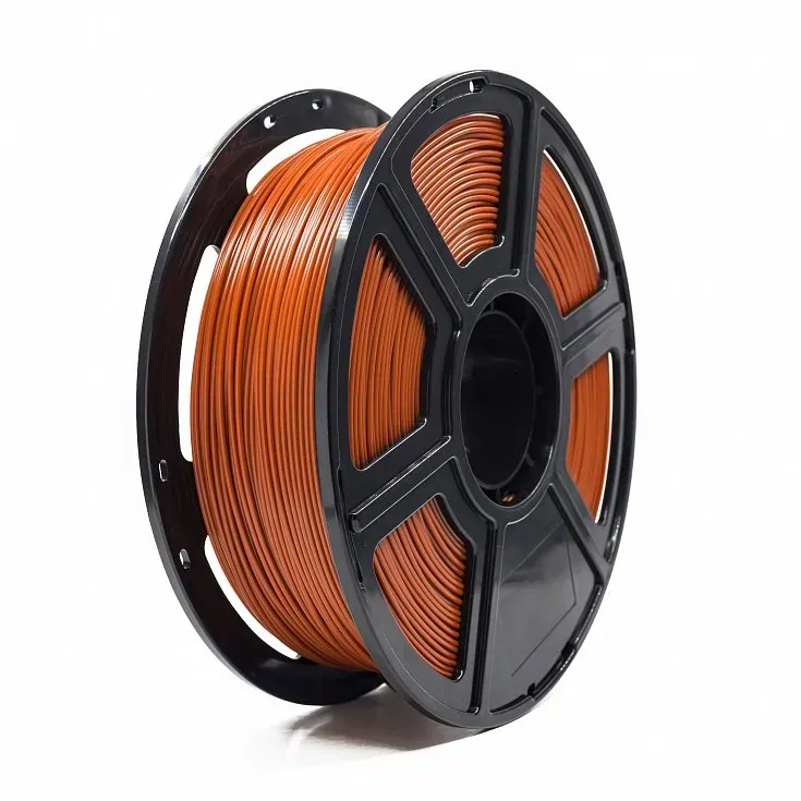 Катушка пластика PLA+ Tiger3D 1.75 мм 1 кг, коричневая