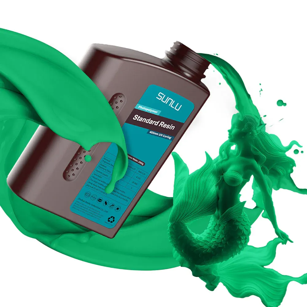 Фотополимер SUNLU Standard Resin 1л Зеленый