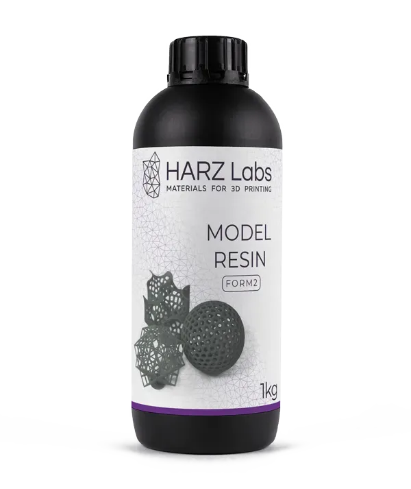 Фотополимер HARZ Labs Model Resin Form2, серый (1 кг)