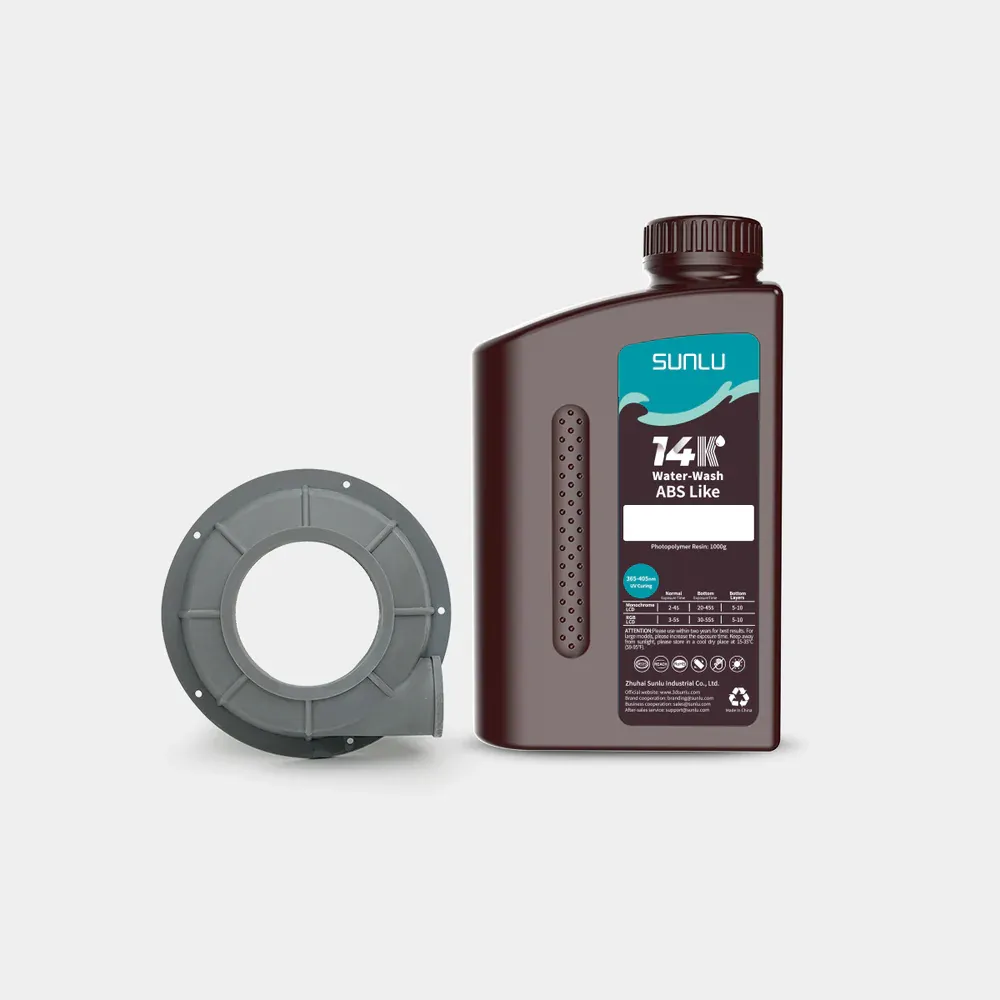 Фотополимер SUNLU 14K Water-Wash ABS-Like 1л Серый
