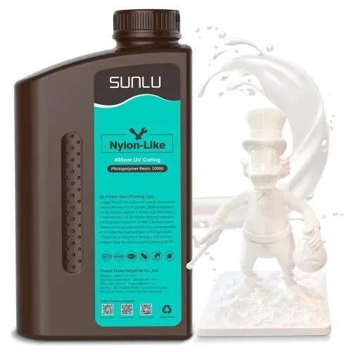 Фотополимер SUNLU Nylon-Like (PA Like) Resin Бежевый 1кг