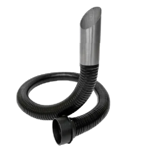 Дымоприемник Тайфун Ø50 мм, длина 1.1м, наконечник из нержавеющей стали