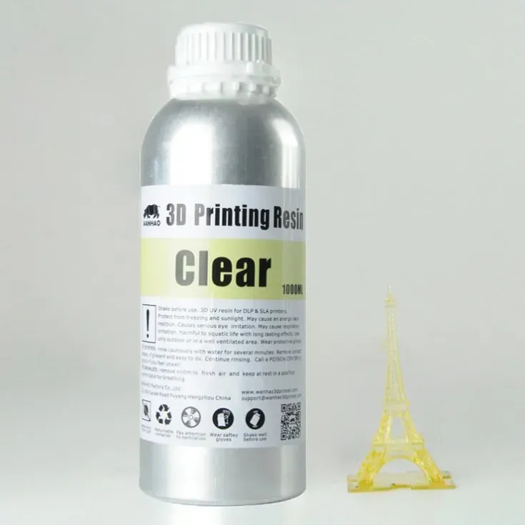 Фотополимер Wanhao Standard Resin, натуральный (1 л)