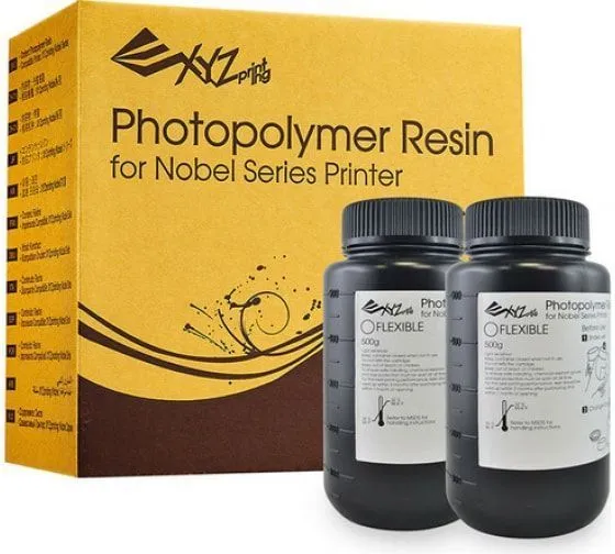 УФ фотополимер XYZPrinting - Эластичный (2х500мл)