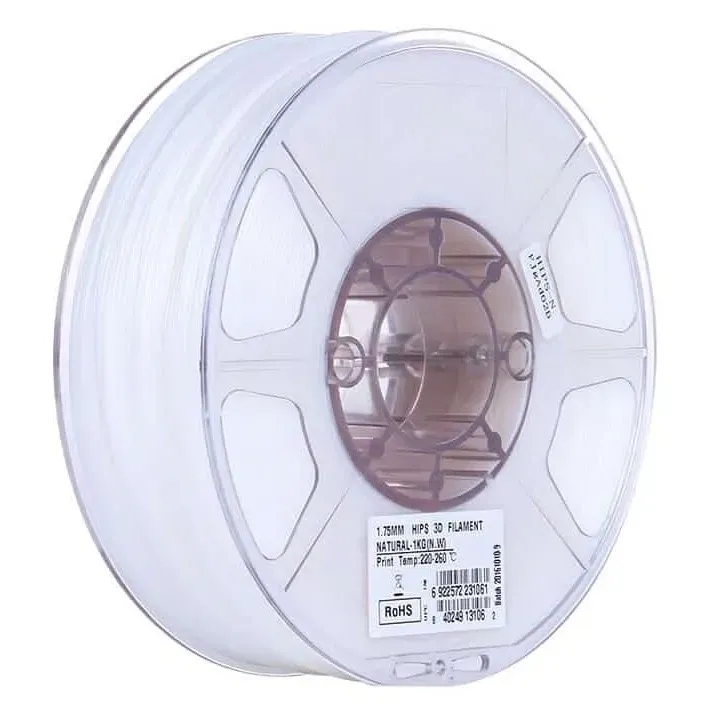 Катушка пластика ESUN HIPS 1.75 мм 1 кг., натуральная