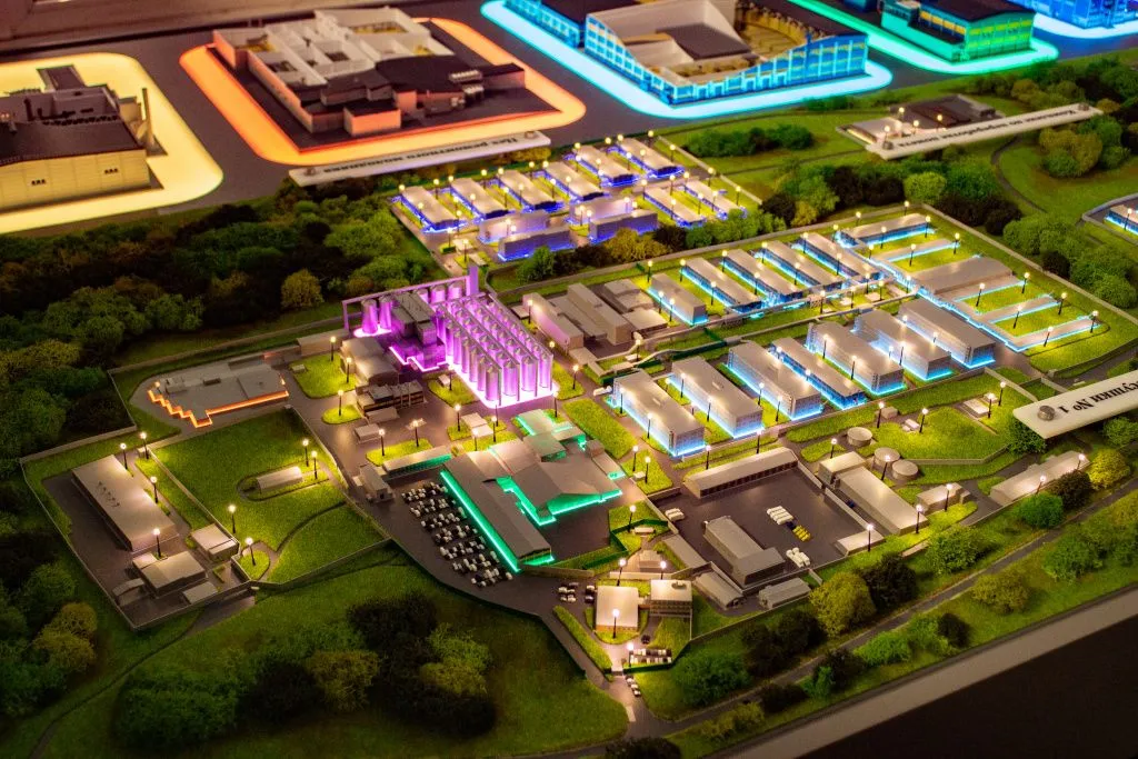 промышленный макет