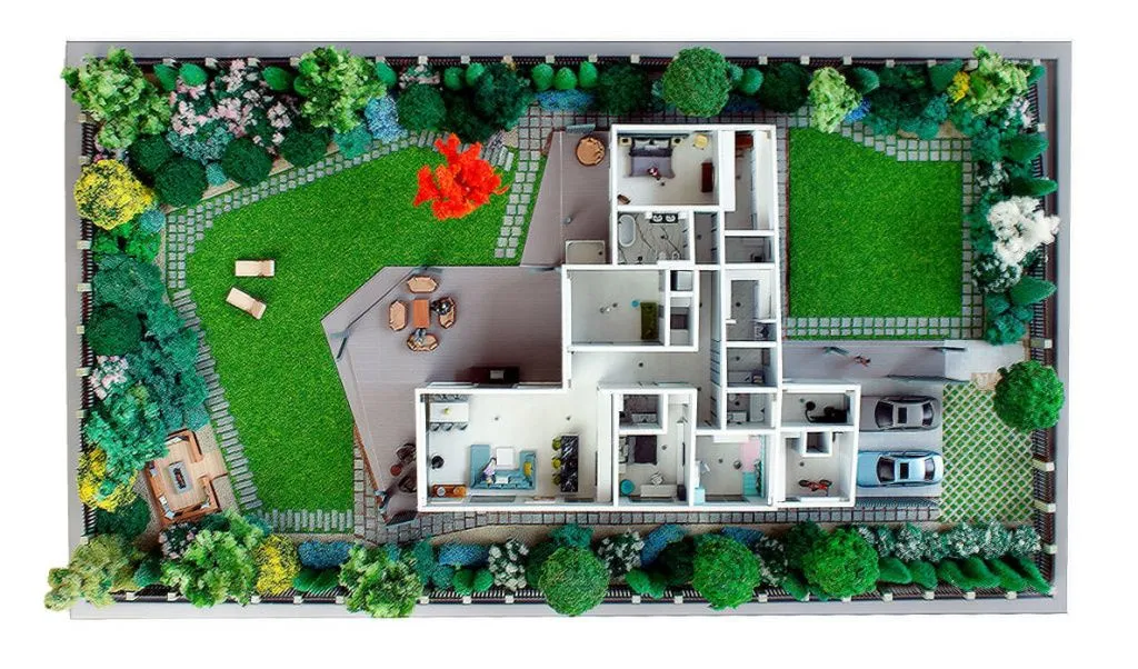 интерьерный макет