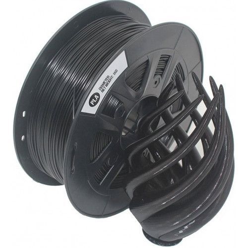 PLA пластик Solidfilament 2,85 мм черный 1 кг