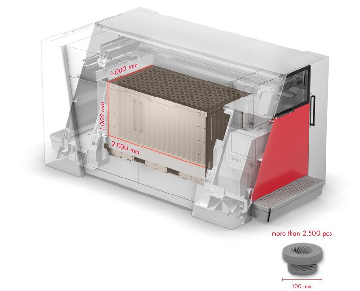 3D принтер Voxeljet VX 2000