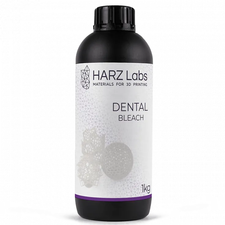 Фотополимер HARZ Labs Dental Bleach, белый (1 кг)