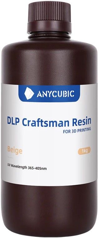 Фотополимер Anycubic DLP Craftsman Resin, бежевый (1 кг)