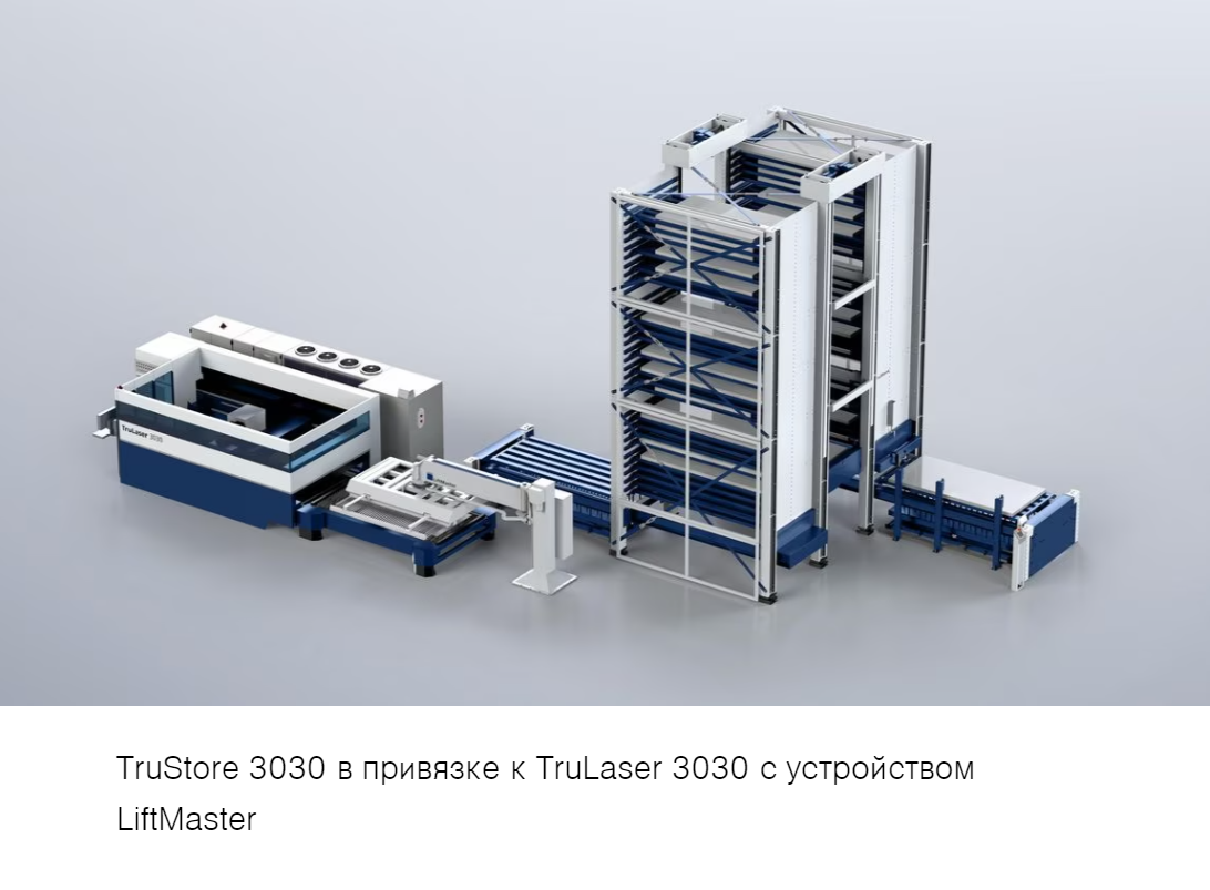 Система складирования Trumpf TruStore серии 3000