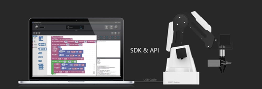 Робот многофункциональный Dobot Magician EDU (программируемый настольный)