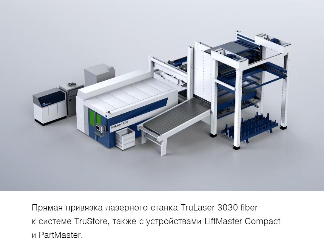 Система складирования Trumpf TruStore серии 3000